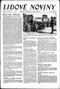 Lidov noviny z 29.3.1933, edice 2, strana 1