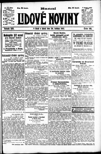 Lidov noviny z 29.5.1917, edice 1, strana 1