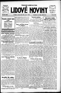 Lidov noviny z 29.5.1917, edice 2, strana 1