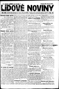 Lidov noviny z 29.6.1917, edice 2, strana 1