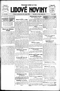 Lidov noviny z 29.8.1917, edice 3, strana 1