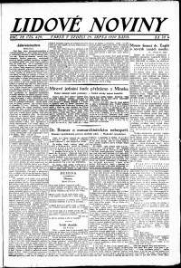 Lidov noviny z 29.8.1920, edice 1, strana 1