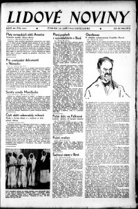 Lidov noviny z 29.9.1932, edice 2, strana 1