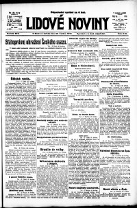 Lidov noviny z 30.5.1917, edice 3, strana 1