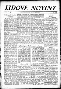 Lidov noviny z 30.6.1922, edice 1, strana 1