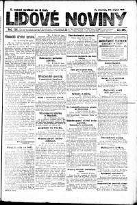 Lidov noviny z 30.8.1917, edice 1, strana 1