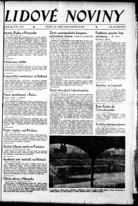Lidov noviny z 30.9.1932, edice 2, strana 1