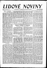 Lidov noviny z 31.3.1924, edice 2, strana 1