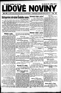 Lidov noviny z 31.5.1917, edice 2, strana 1