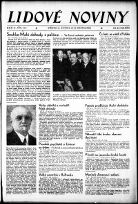 Lidov noviny z 31.5.1933, edice 2, strana 1