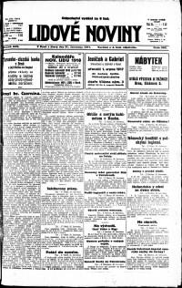 Lidov noviny z 31.7.1917, edice 3, strana 1