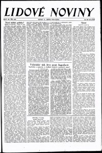 Lidov noviny z 31.8.1934, edice 1, strana 1