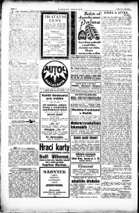 Lidov noviny z 31.10.1923, edice 1, strana 8